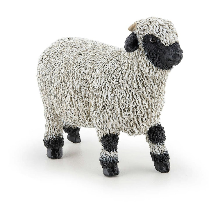 Papo Farmyard Friends Valais Blacknose Sheep Toy Figure (51194)