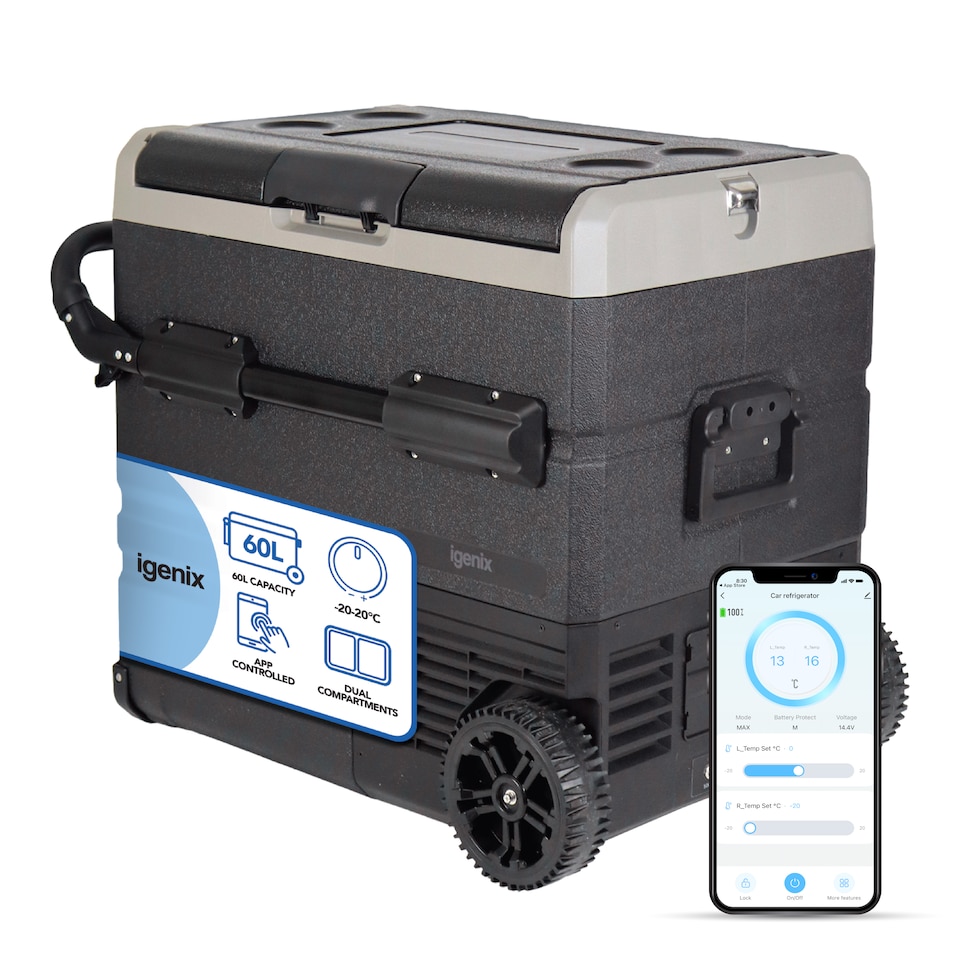 image 1 of Igenix IGBF03667B 60L Portable Drinks Fridge