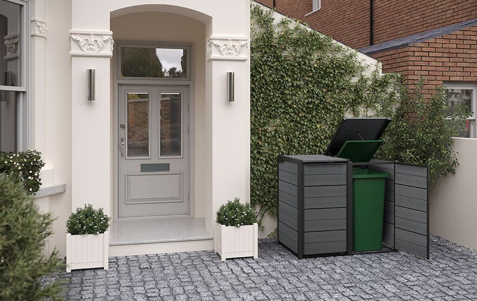 image 1 of Keter 240L Bin Hideaway - Grey