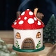 image 2 of Mushroom House Incense Cone Burner