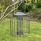 image 7 of Heavy Duty Squirrel Proof Hanging Bird Seed & Nut Feeders (Set of 2)