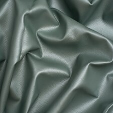 Minerva Core Range Green Textured Faux Leather Fabric for Bag Making, Dressmaking, Upholstery, 140cm / 55" Wide - per metre