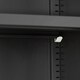 image 7 of Filing Cabinet Set - 5 height-adjustable shelves, lockable doors | Black | black | 40 x 90 x 180 cm | 2