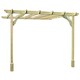 image 1 of Wall Mounted Premium Pergola - Wood - L420 x W480 x H270 cm - Light Green