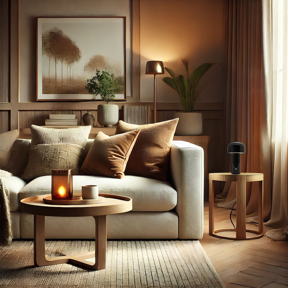 image 1 of Gloss Black Modern Mushroom Style Rechargeable LED Touch Dimmable Table Lamp | Black | Black | 1