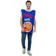 image 2 of Kelloggs Unisex Adult Frosties Cereal Box Costume - Blue/White/Red - One Size One Size