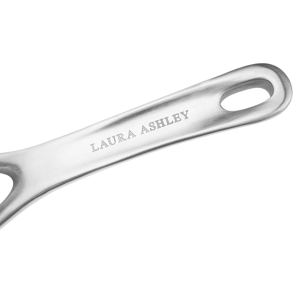 image 1 of Laura Ashley Forged Aluminium Non-stick Frying Pan 20cm - Sage Leaf