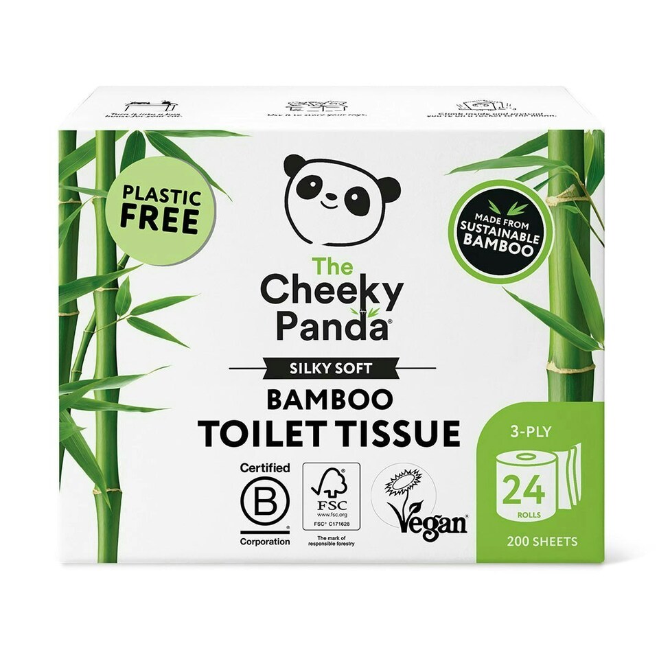 image 1 of Silky Soft Bamboo Toilet Paper White | 48 Rolls Unwrapped