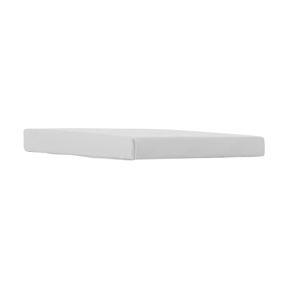image 1 of Belladorm Pima Cotton 450 Thread Count Extra Deep Fitted Sheet - Platinum - Superking