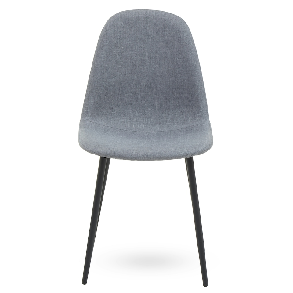 image 1 of Interiors by Premier Salford Grey Fabric Dining Chair