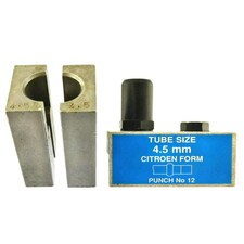 4.5mm Citroen Brake Pipe Flaring Flare Tool Punch And Die Single / Double FL44