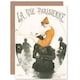 image 1 of La Vie Parisienne Port Fontaine des Mers Magazine Cover Greetings Card