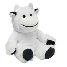 MidOcean Manny Cow Plush Teddy Bear - White - One Size