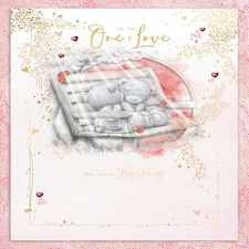 Bears On Bench One I Love Luxury Boxed Birthday Card
