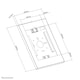 image 2 of Mobile or tablet support Neomounts WL15-650WH1 White N/A | N/A | One Size