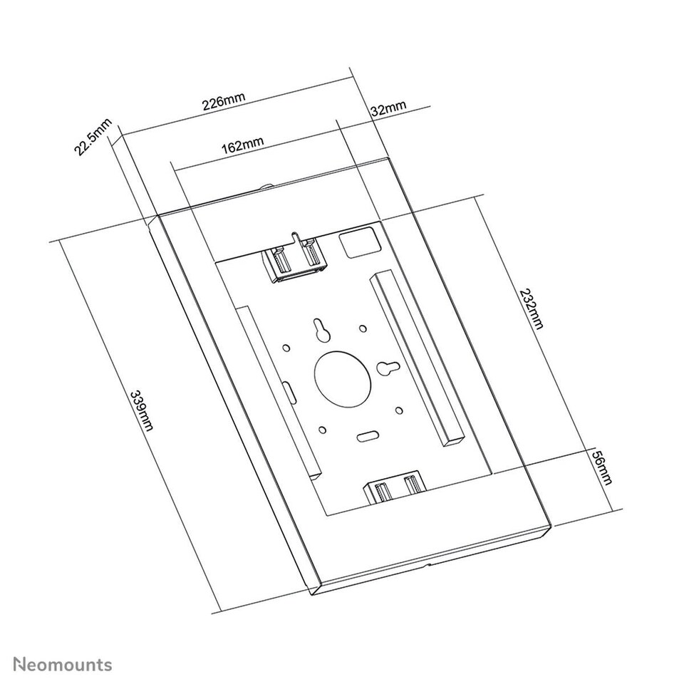 image 1 of Mobile or tablet support Neomounts WL15-650WH1 White N/A | N/A | One Size