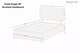 image 5 of Sloomy Kansas Latte Dumfries Divan Bed Base No Drawers With 26 Inch Strutted Headboard | Brown | Latte | Small Single | 1