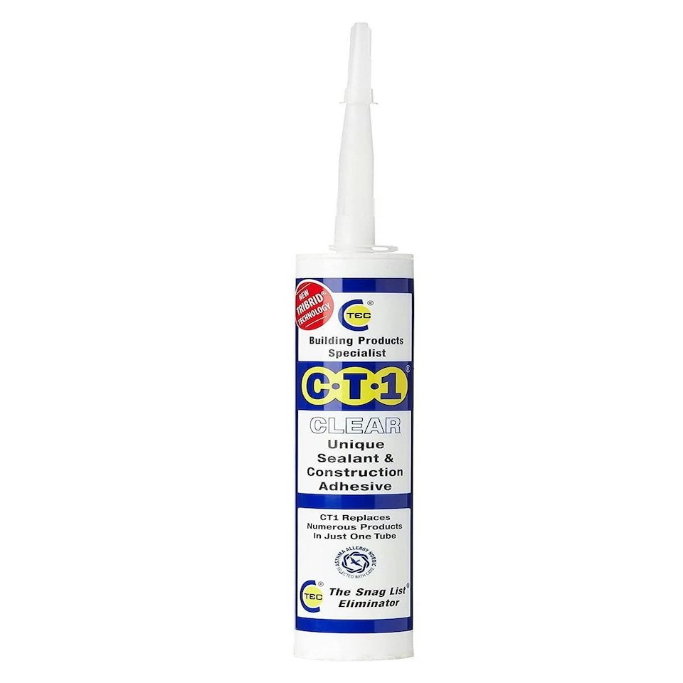 image 1 of CT1 - Clear - Building Sealant & Adhesive Snag Tube for Virtually Any Material Pack of 6