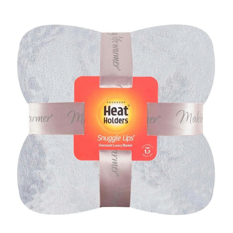 image 1 of Heat Holders Blanket - Ice Grey - One Size