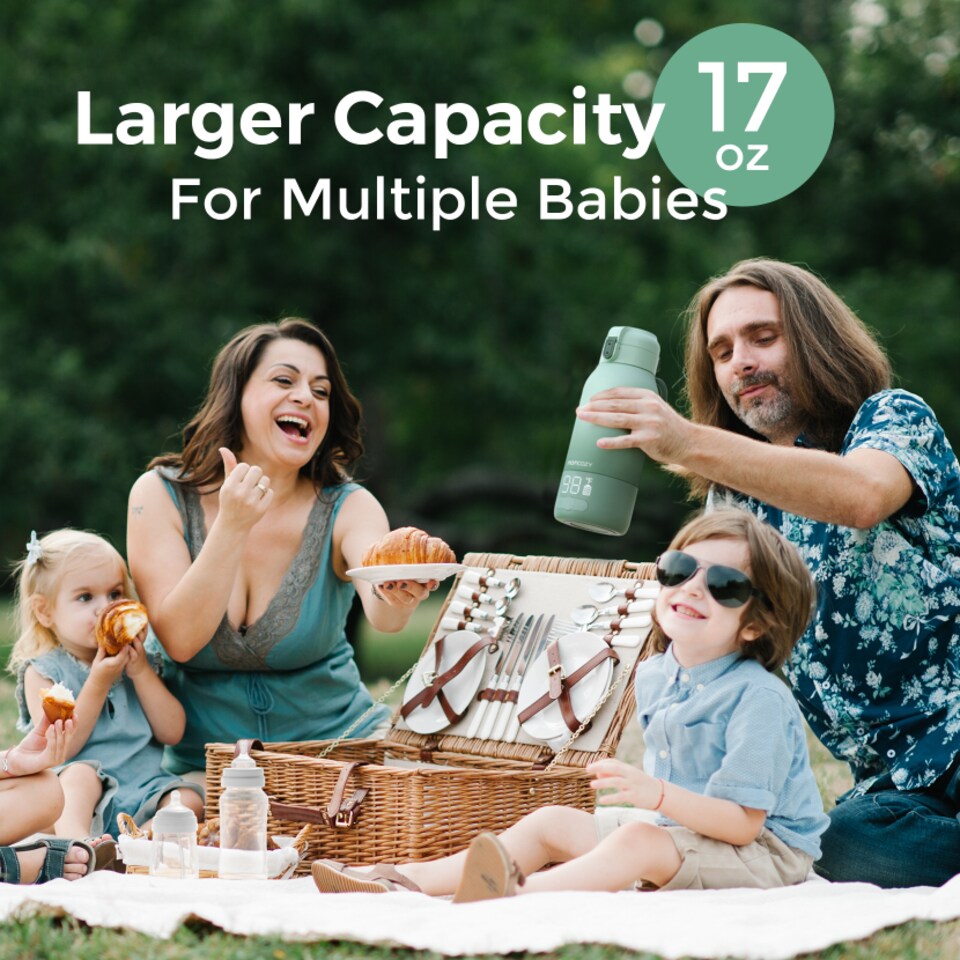 image 1 of Momcozy Portable Milk Warmer for Travel