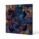 image 1 of Grunge Flower Print (Canvas Print) 77 x 77 x 4cm
