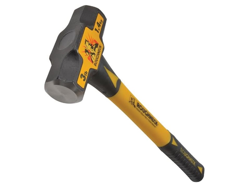 Roughneck - Mini Sledge Hammer 16in Fibreglass Handle 1.4kg (3 lb)