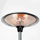 image 3 of 2.1kW Free Standing Outdoor Halogen Silver Patio Heater IP44