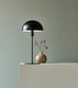 image 3 of Nordlux Ellen Indoor Table Lamp Black Metal E14 Dome Shade - Mains Powered, IP20 | Black | Black