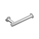 image 1 of Cosmic Wall Mounted Toilet Roll Holder with Metal for Bathroom Silver 16 cm