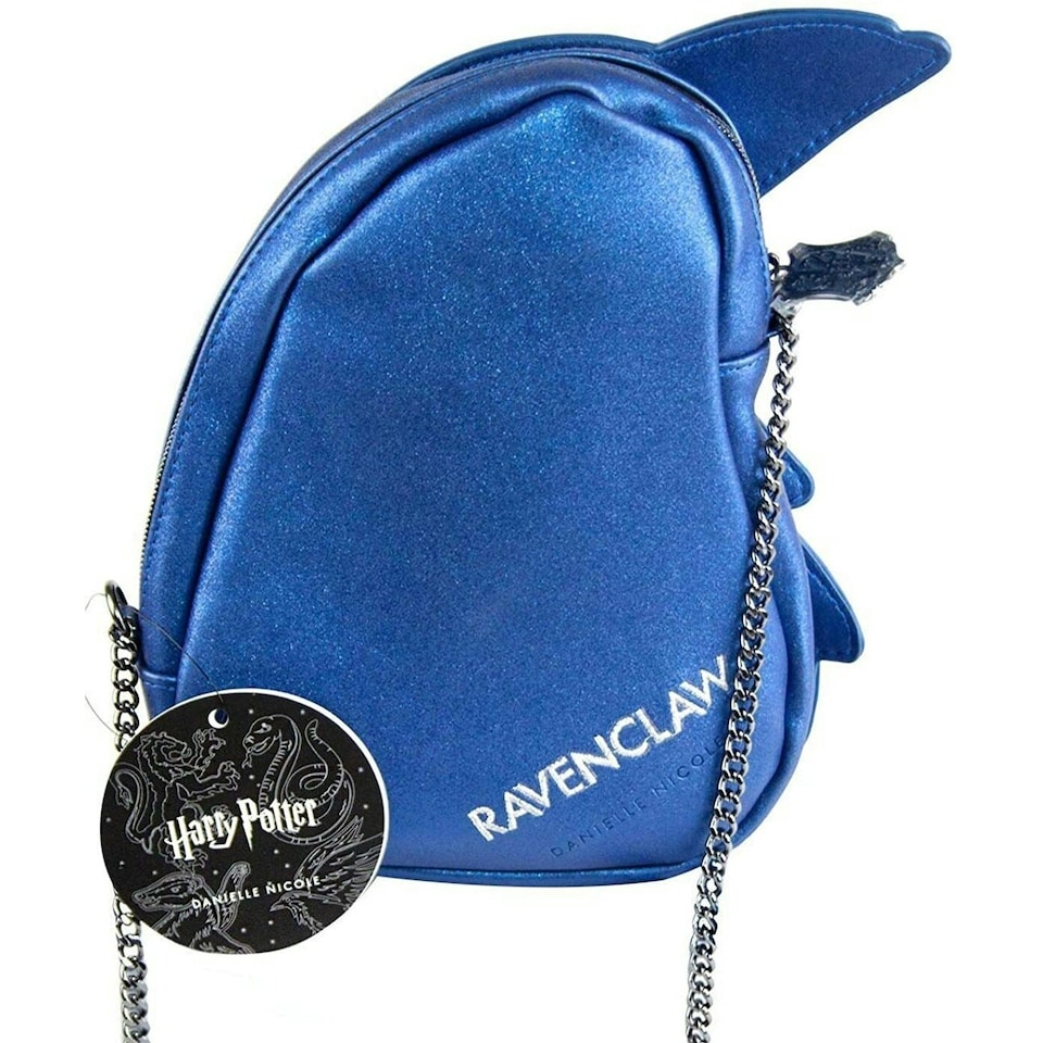 image 1 of Danielle Nicole Ravenclaw Harry Potter Crossbody Bag - Blue - One Size | Blue