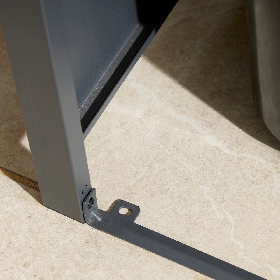 image 1 of Rowlinson Chelsea Triple Bin Store - Anthracite