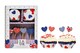 image 1 of Essentials by Premier I Love UK Cupcake Cases and Toppers Set