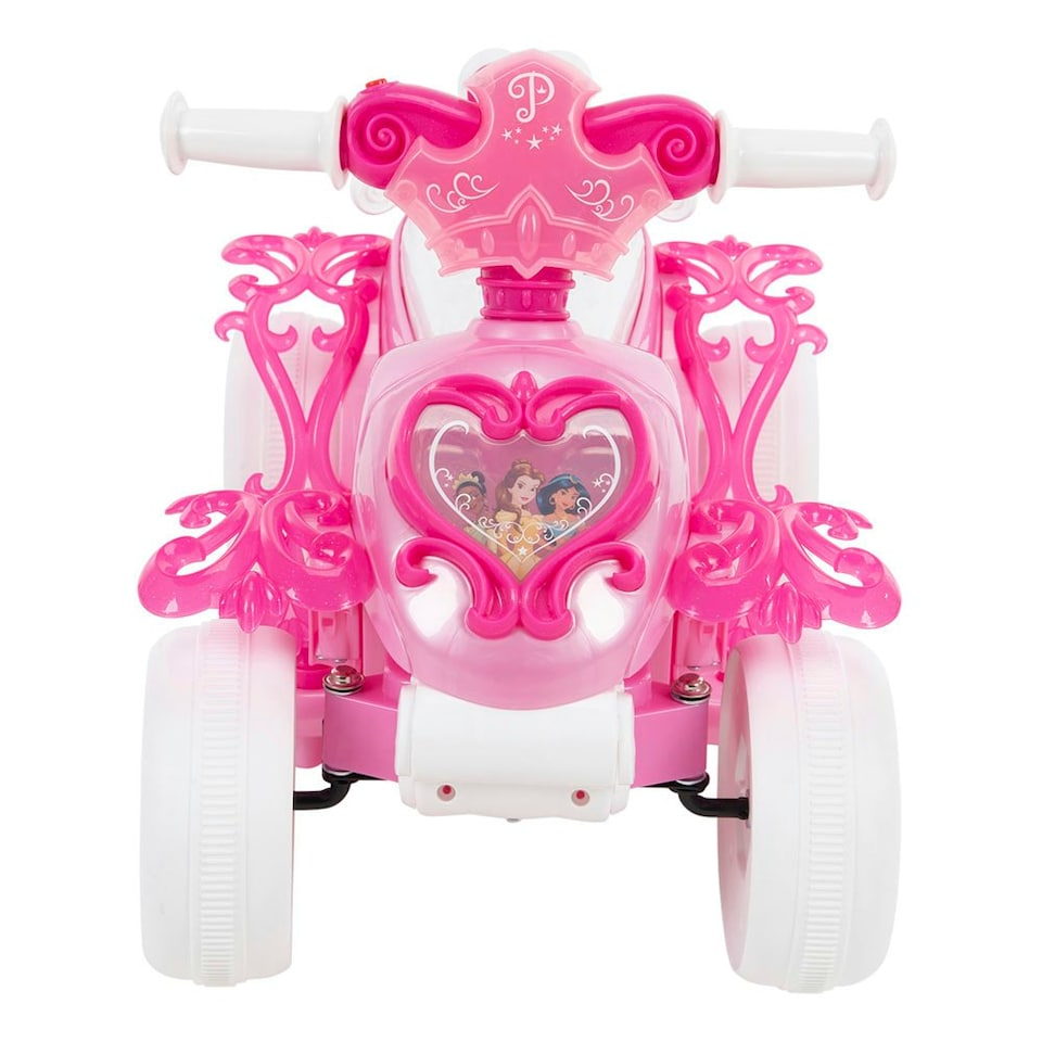 image 1 of HUFFY Disney Princess Bubble Quad Electric Children's Ride-on (19239W)