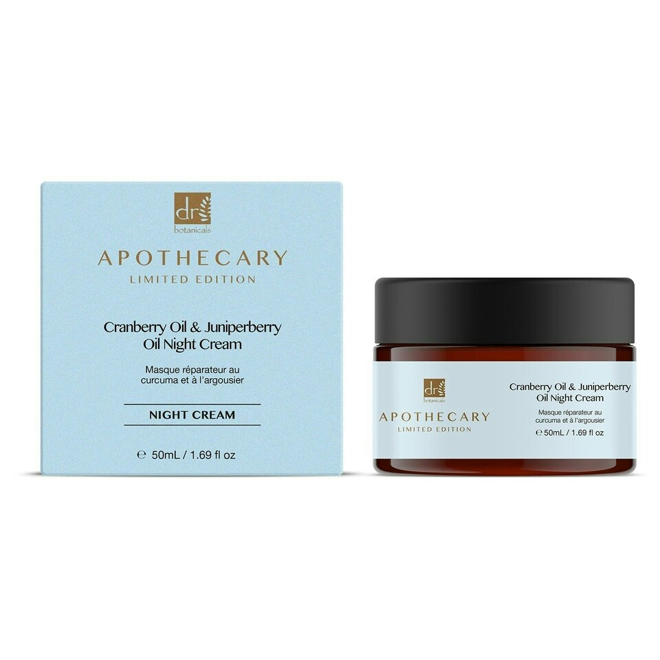 image 1 of Dr Botanicals Cranberry Oil & Juniperberry Oil Night Cream 50ml