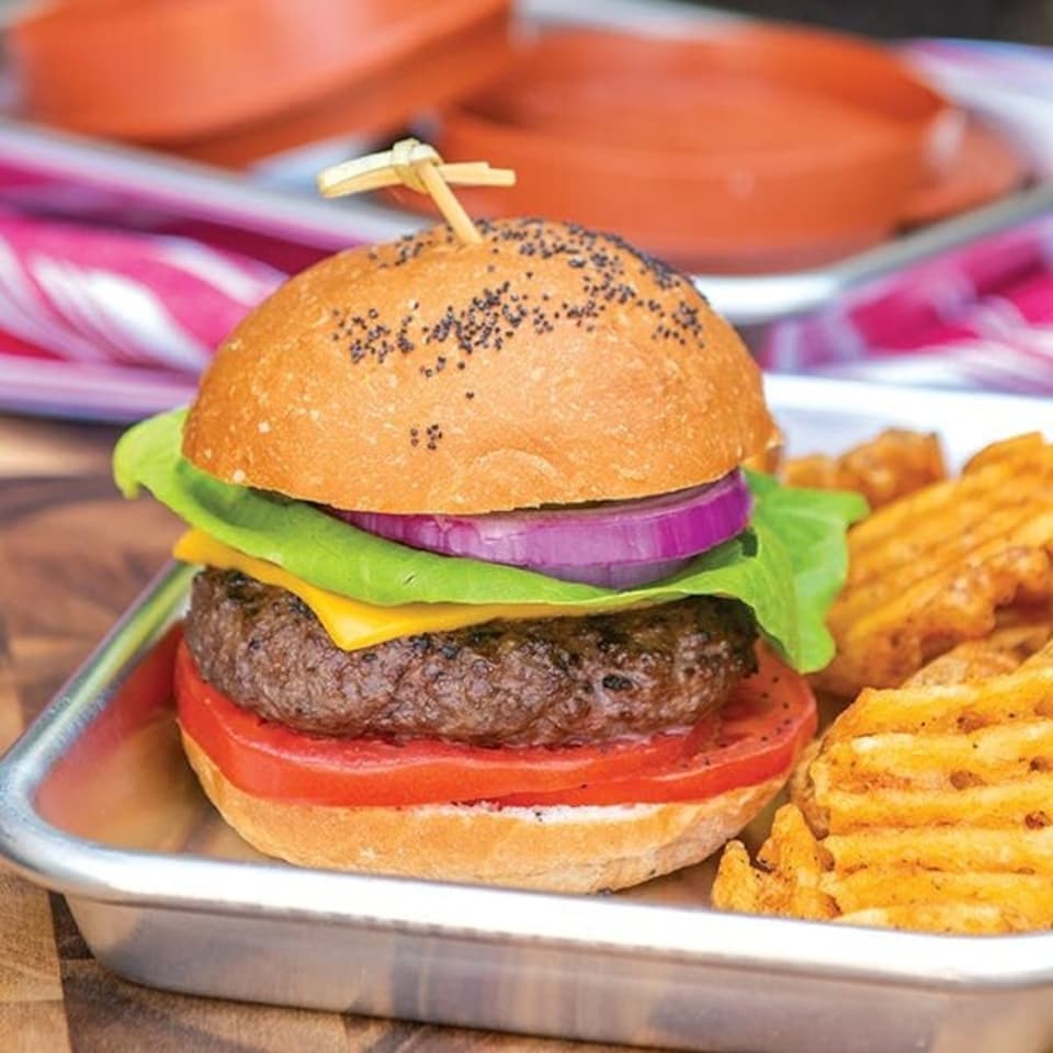 image 1 of Nordic Ware Stuffed Burger Maker & Patty Press