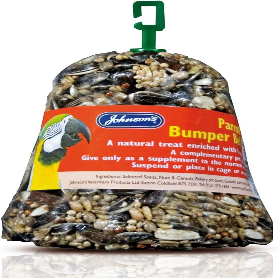 Johnsons Parrot Bumper Bell (Bulk deal of 8) 1280g