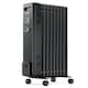 image 1 of VonHaus Oil Filled Radiator 9 Fin Portable Electric Heater
