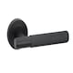 image 2 of Golden Grace 6 Pairs Knurled T-Bar Door Handles in Matt Black Finish Black