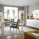 image 3 of Lazio Vitrin 1 Door in Alpine White/White Gloss