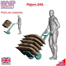 Trackside Figure Scenery Display No 240 New 1:32 Scale WASP