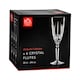 image 7 of RCR Crystal Orchestra Cut Glass Champagne Flutes Glasses Set - 200ml - Pack of 6