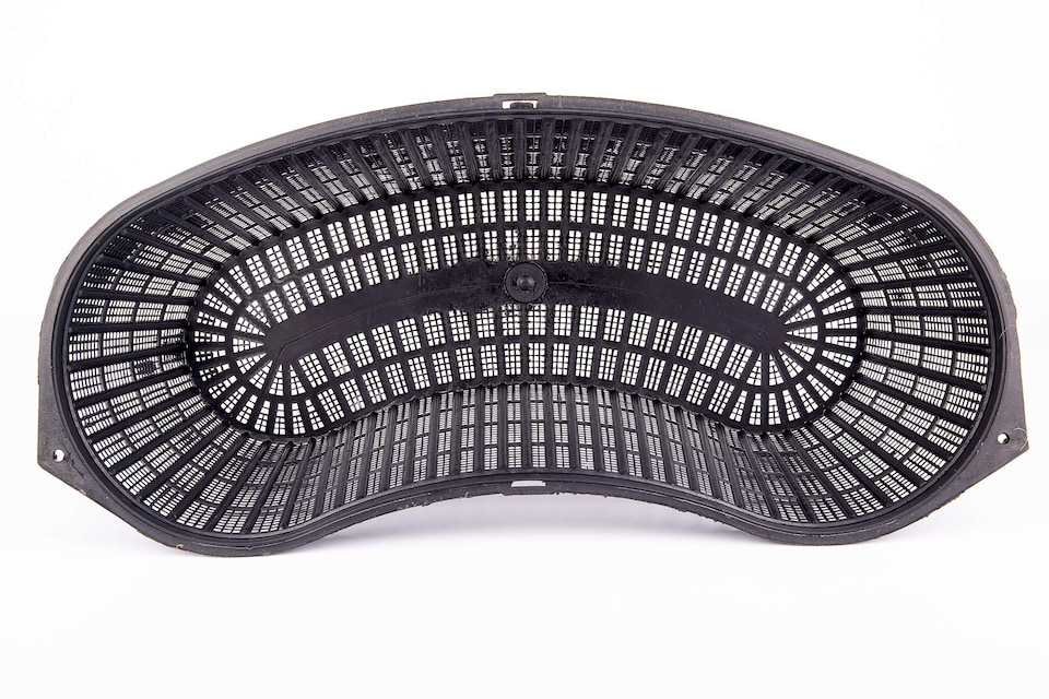 image 1 of Aquatic Pond Planting Basket - Contour Kidney - 46cm / 8 Ltr - Mesh Plant Pot for Water Garden Ponds, Protects Roots