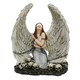 image 1 of Spiral Direct Captive Spirit Angel Figurine - White/Black - One Size