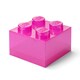 image 5 of LEGO Storage Brick 4 Stud - Glitter Medium Violet