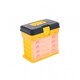 image 2 of Oypla 4 Drawer Storage Organiser Utility Tool Box Case Garage Shed Yellow