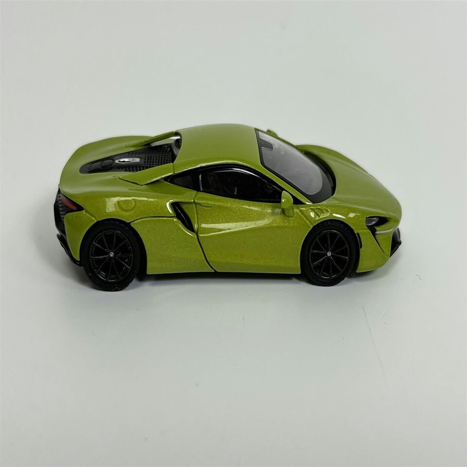 image 1 of McLaren Artura Flux Green RHD 1:64 Scale Mini GT MGT00496R