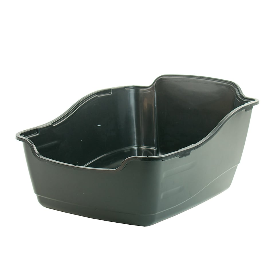 image 1 of KCT Hooded Black Cat Litter Box Black | One Size