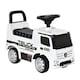 image 1 of HOMCOM 3-in-1 Ride On Car Kids Mercedes Truck Storage for 12 - 36 Months White