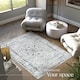 image 7 of Washable Rug Aliya - different sizes, oriental pattern, non-slip underside, non-allergenic short pile Grey | 170 x 120 cm