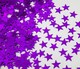 image 2 of Purple Star Confetti (14g)